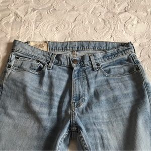 HOLLISTER SKINNY FADED DENIM BOOT CUT JEANS Size 32/30